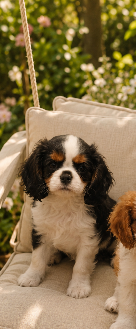 des Princes de la foret noire - Chiots disponibles - Cavalier King Charles Spaniel